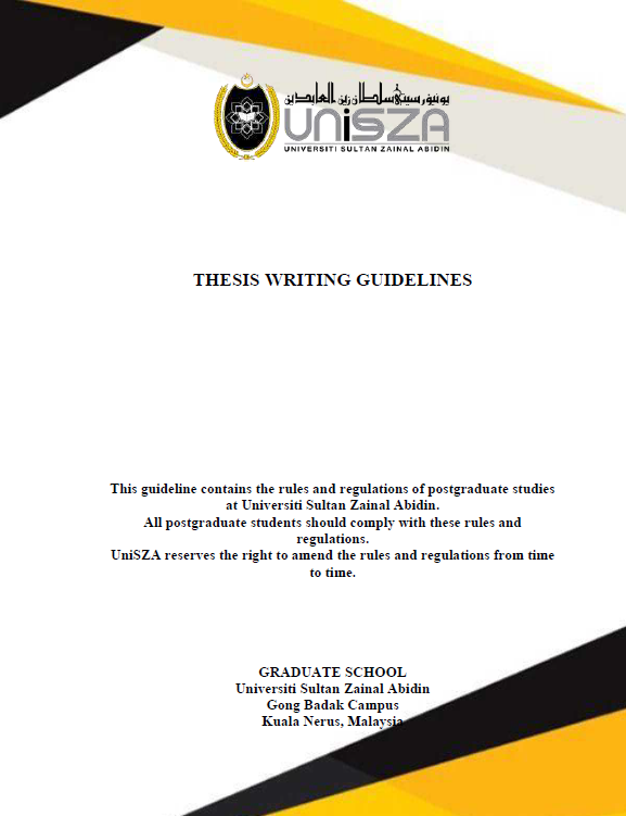 Thesis Guideline