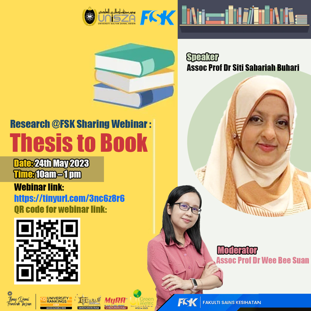 thesis to book e banner